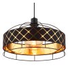 Globo BLANCA Pendant Light black, 1-light source