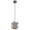 Globo THOMAS Pendant Light Oxidised Silver, 1-light source