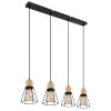Globo HELENE Pendant Light black, 4-light sources