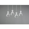 Reality ENZO Pendant Light white, 4-light sources