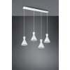 Reality ENZO Pendant Light white, 4-light sources