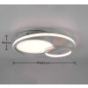 Reality VUELTA Ceiling Light LED titanium, 1-light source
