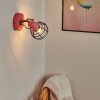 BUILAKO Wall Light pink, black, 1-light source