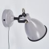 SELKI Wall Light grey, black, 1-light source