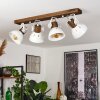 ORNY Ceiling Light Dark wood, 4-light sources