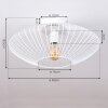 WEMUDE Ceiling Light white, 1-light source
