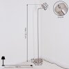 ZUOZ Floor Lamp matt nickel, 1-light source