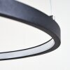 PRECI Pendant Light LED black, 1-light source