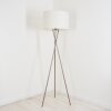 ANTILLO Floor Lamp matt nickel, 1-light source
