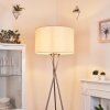 ANTILLO Floor Lamp matt nickel, 1-light source