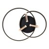 Globo COCO Ceiling Light LED black, 1-light source, Remote control