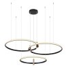 Globo COCO Pendant Light LED black, 1-light source, Remote control