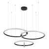 Globo COCO Pendant Light LED black, 1-light source, Remote control
