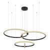 Globo COCO Pendant Light LED black, 1-light source, Remote control