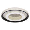 Globo LUCKY Ceiling Light LED black, white, 1-light source, Remote control