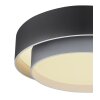 Globo NORBERT Ceiling Light LED black, 1-light source, Remote control