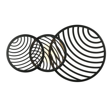 Mantra COLLAGE Ceiling Light LED black, 1-light source