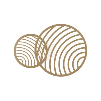 Mantra COLLAGE Ceiling Light LED gold, 1-light source