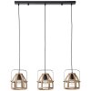 Brilliant-Leuchten CALLEY Pendant Light black, 3-light sources