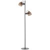 Brilliant-Leuchten CALLEY Floor Lamp black, 2-light sources