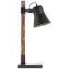 Brilliant-Leuchten DECCA Table lamp Dark wood, black, 1-light source