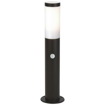 Brilliant-Leuchten DODY outdoor floor lamp black, 1-light source, Motion sensor