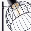 Brilliant-Leuchten BLACKY Table lamp black, 1-light source