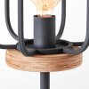 Brilliant-Leuchten TOSH Floor Lamp Ecru, black, 1-light source