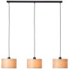 Brilliant-Leuchten ROMM Pendant Light black, 3-light sources