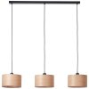 Brilliant-Leuchten ROMM Pendant Light black, 3-light sources