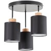 Brilliant-Leuchten VONNIE Ceiling Light black, 3-light sources