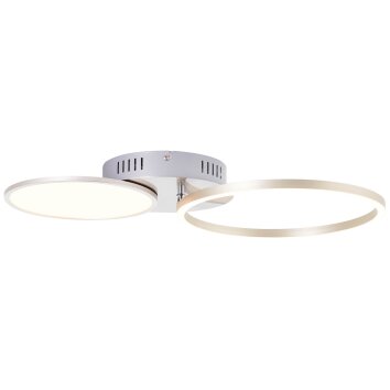 Brilliant-Leuchten VIRTUS Ceiling Light LED silver, 1-light source