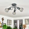 BARIPADA Ceiling Light grey, 3-light sources
