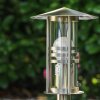 Fushun pedestal light stainless steel, 1-light source