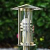 Fushun pedestal light stainless steel, 1-light source