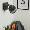 HOLSA Wall Light black, 1-light source