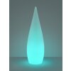 Reality PALMAS outdoor floor lamp LED white, 1-light source, Remote control, Colour changer