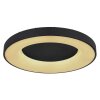 Globo JOLLI Ceiling Light LED black, 1-light source, Remote control
