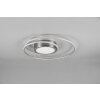 Trio-Leuchten YAVA Ceiling Light LED matt nickel, 1-light source, Remote control