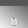Fischer-Honsel BRETAGNE Pendant Light black, 1-light source