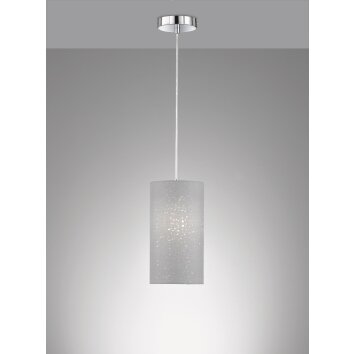 Fischer-Honsel THOR Pendant Light chrome, 1-light source