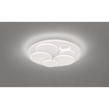 Fischer-Honsel DOTS Ceiling Light LED white, 1-light source, Remote control