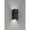 Fischer-Honsel OSLO Outdoor Wall Light LED black, 2-light sources