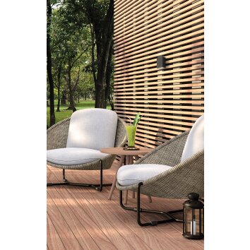 Fischer-Honsel OSLO Outdoor Wall Light LED black, 2-light sources