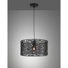 Fischer-Honsel TED Pendant Light black, 1-light source
