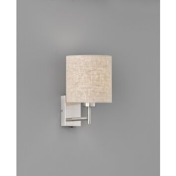 Fischer-Honsel DREAMER Wall Light matt nickel, 1-light source
