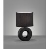 Fischer-Honsel PONTI Table lamp black, 1-light source