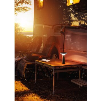 FHL-easy PINTO Table lamp LED black, 1-light source