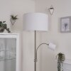 VEZZA Floor Lamp matt nickel, 2-light sources