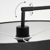 CHASSAGNE Floor Lamp black, 1-light source, Fabric shade